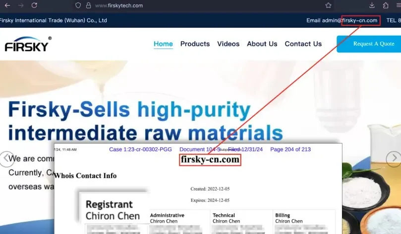 Perizia forense ed estratti probatori acquisiti dall'Unità d'Intelligence Unclessify.