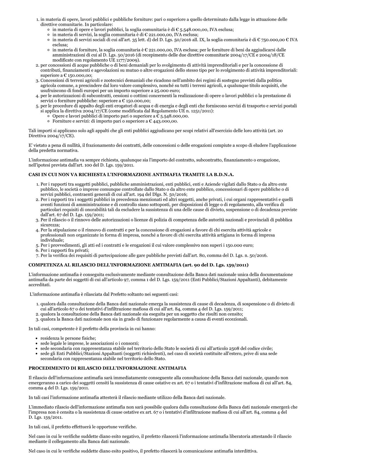 La pagina 2 dell'atto di Ministero dell'Interno, con il testo citato nell'articolo