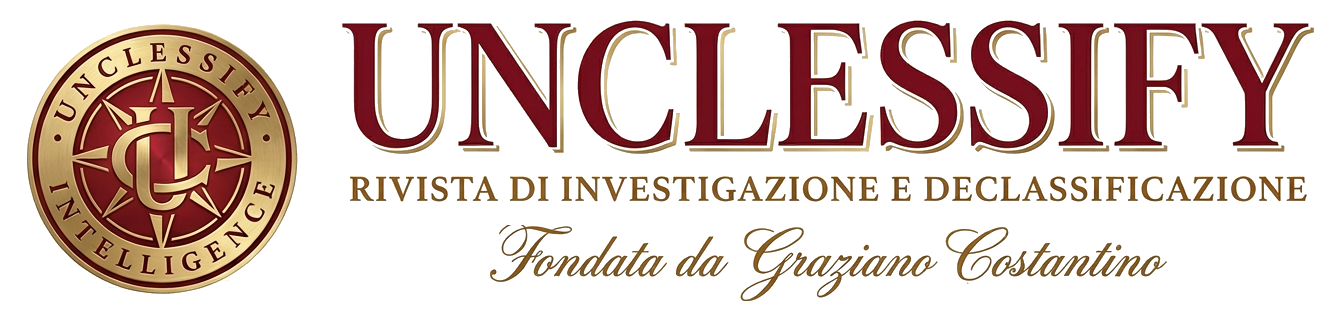 Unclessify — Rivista di Investigazione e Declassificazione, Fondata da Graziano Costantino